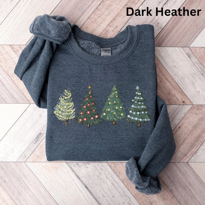 Weihnachtsbäume - Weihnachtspullover