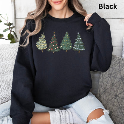 Weihnachtsbäume - Weihnachtspullover